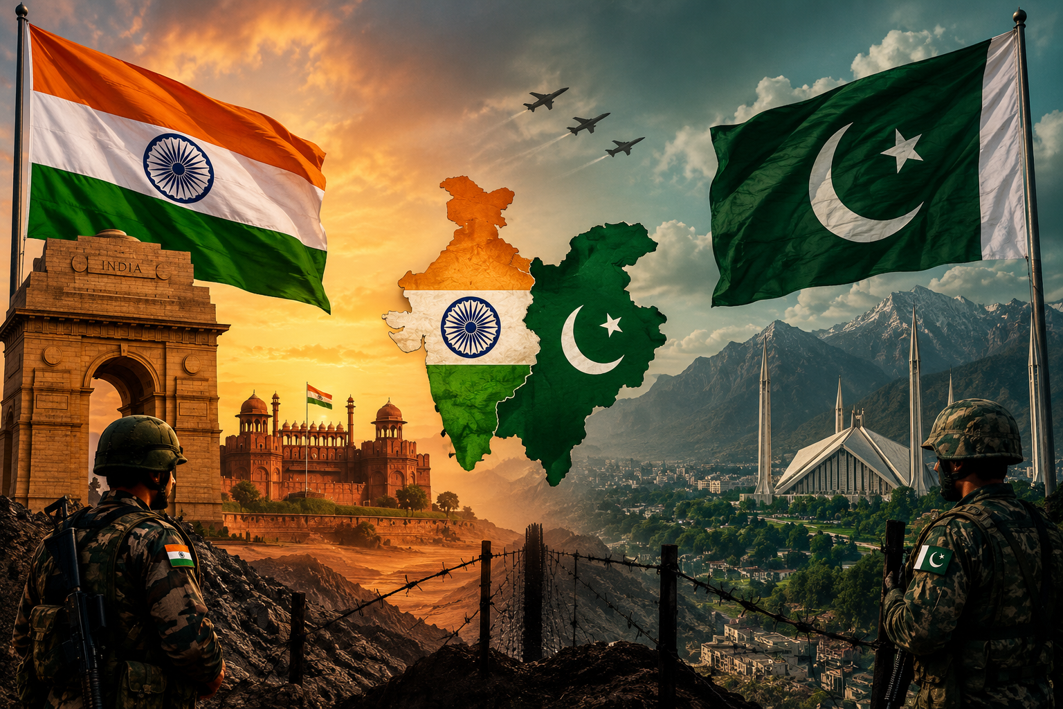 Neighbors in Shadow: Understanding the India-Pakistan Rivalry and the Path to Lasting Peace